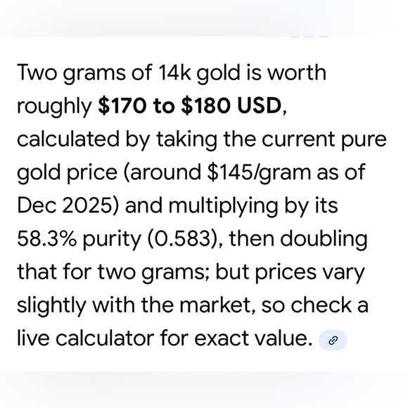 14k five heart ring size 6/7 - Picture 7 of 7